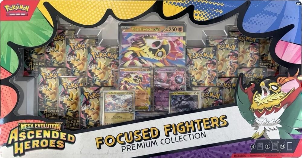 NEW POKEMON AH FOCUSED FIGHTERS PRM COLLECTION