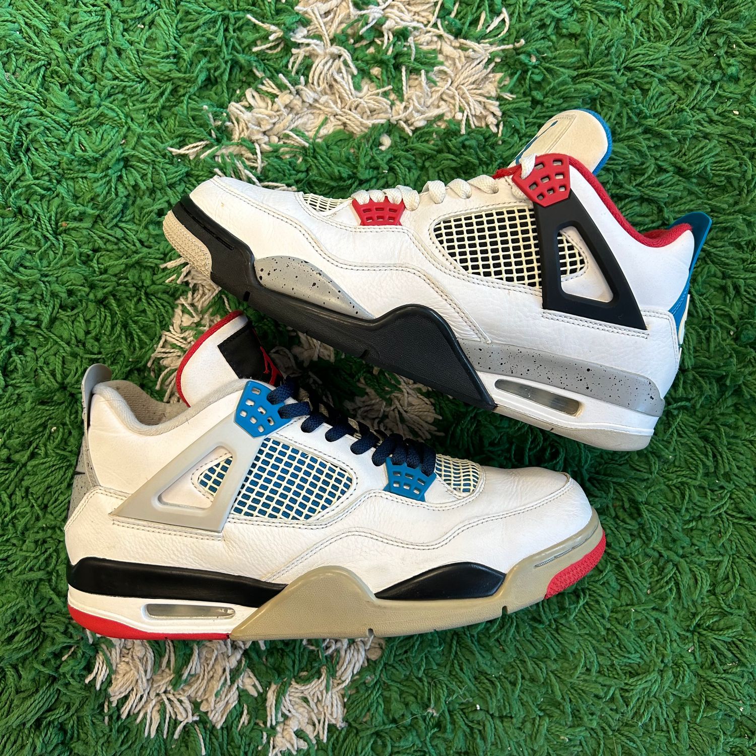 PO NB AIR JORDAN 4 WHAT THE (SX) SIZE 10.5