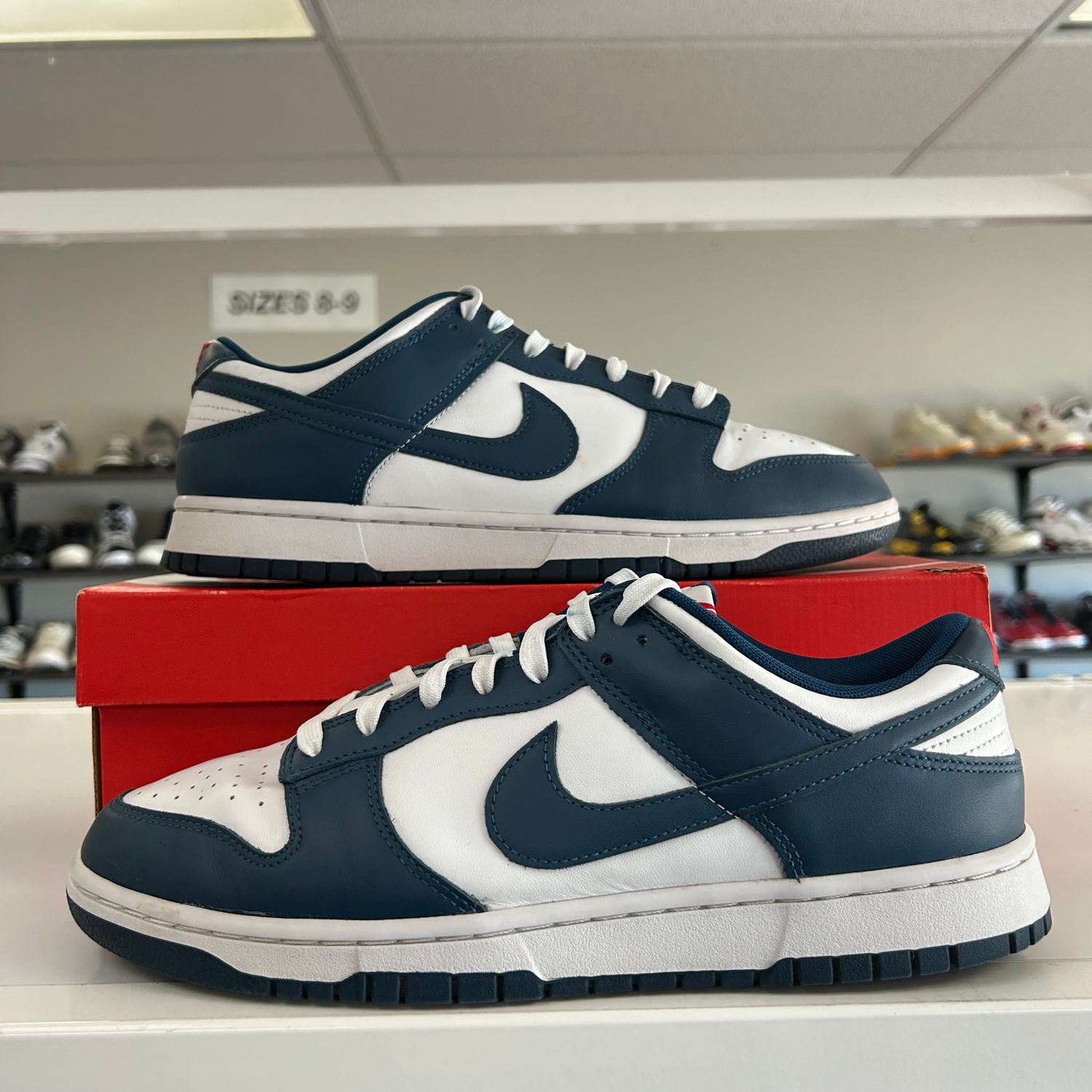 PO NIKE DUNK LOW VALERIAN BLUE (SX) SIZE 12
