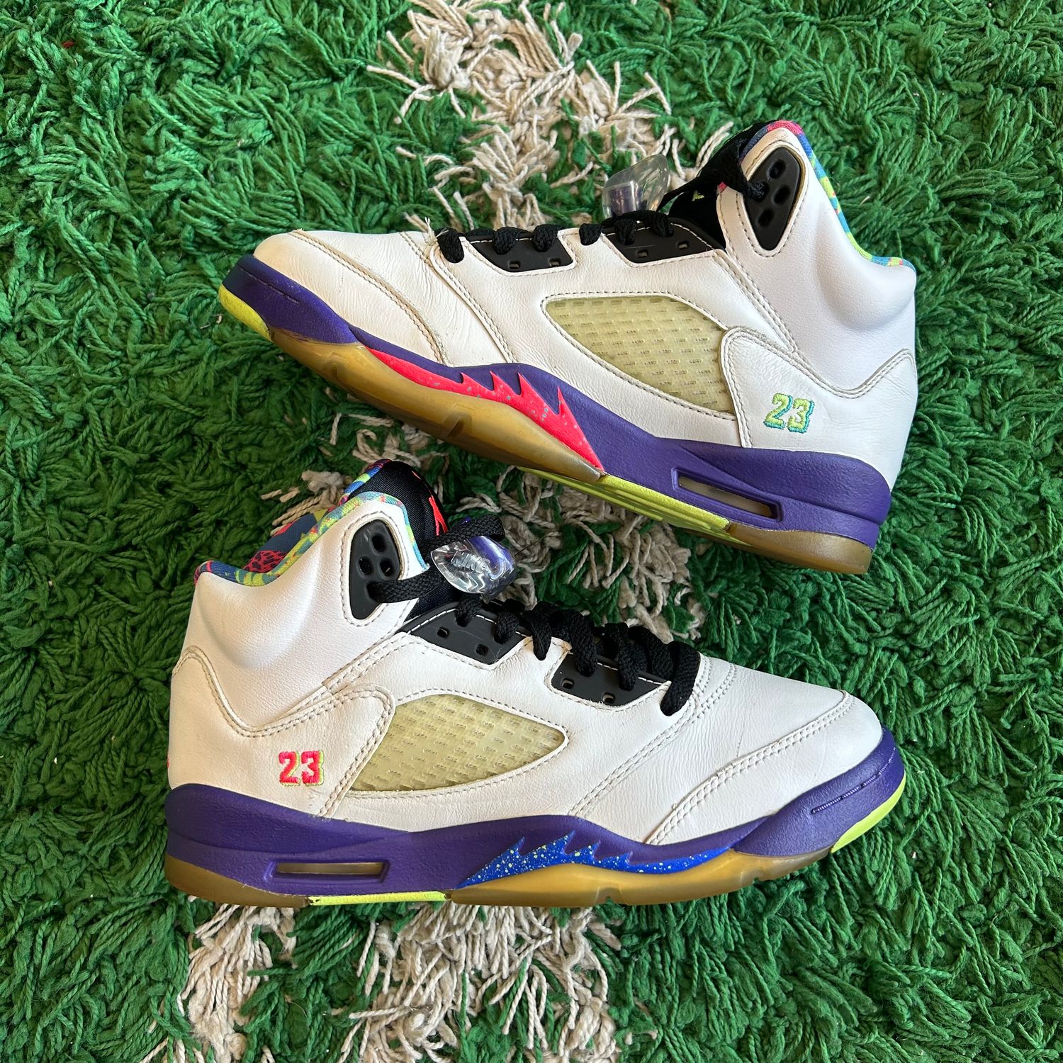 PO NB JORDAN 5 RETRO ALTERNATE BEL-AIR (SX) SIZE 7Y