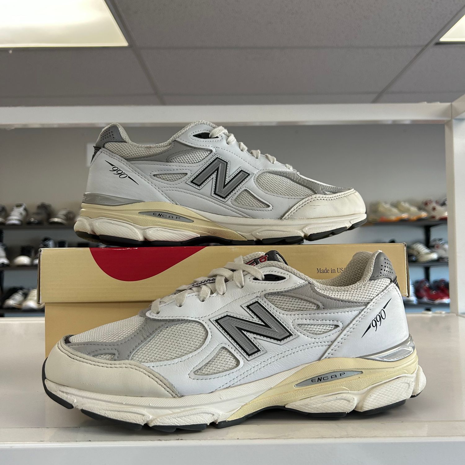 PO NEW BALANCE 990V3 MIUSA TEDDY SANTIS SEA SALT (SX) SIZE 10