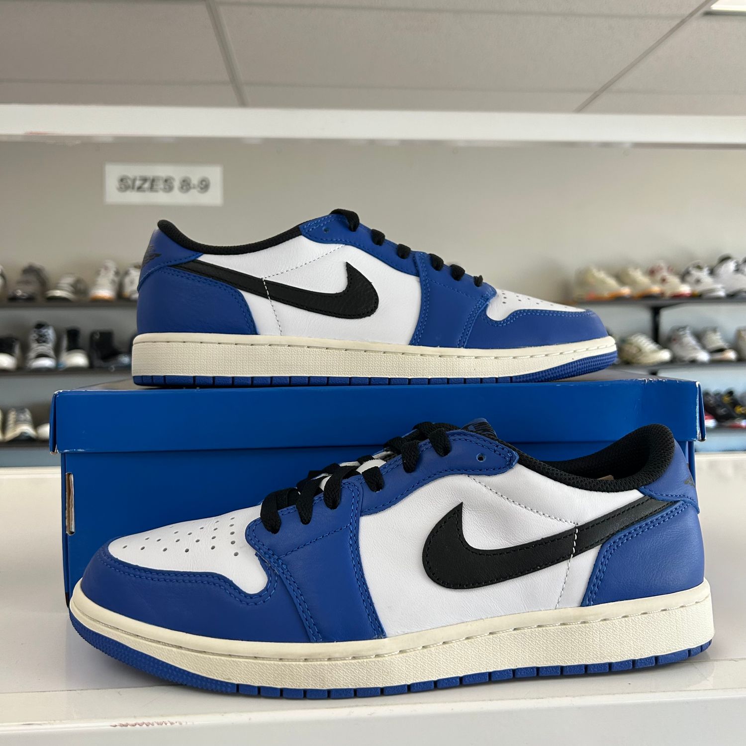 PO JORDAN 1 RETRO LOW OG GAME ROYAL (SX) SIZE 10.5