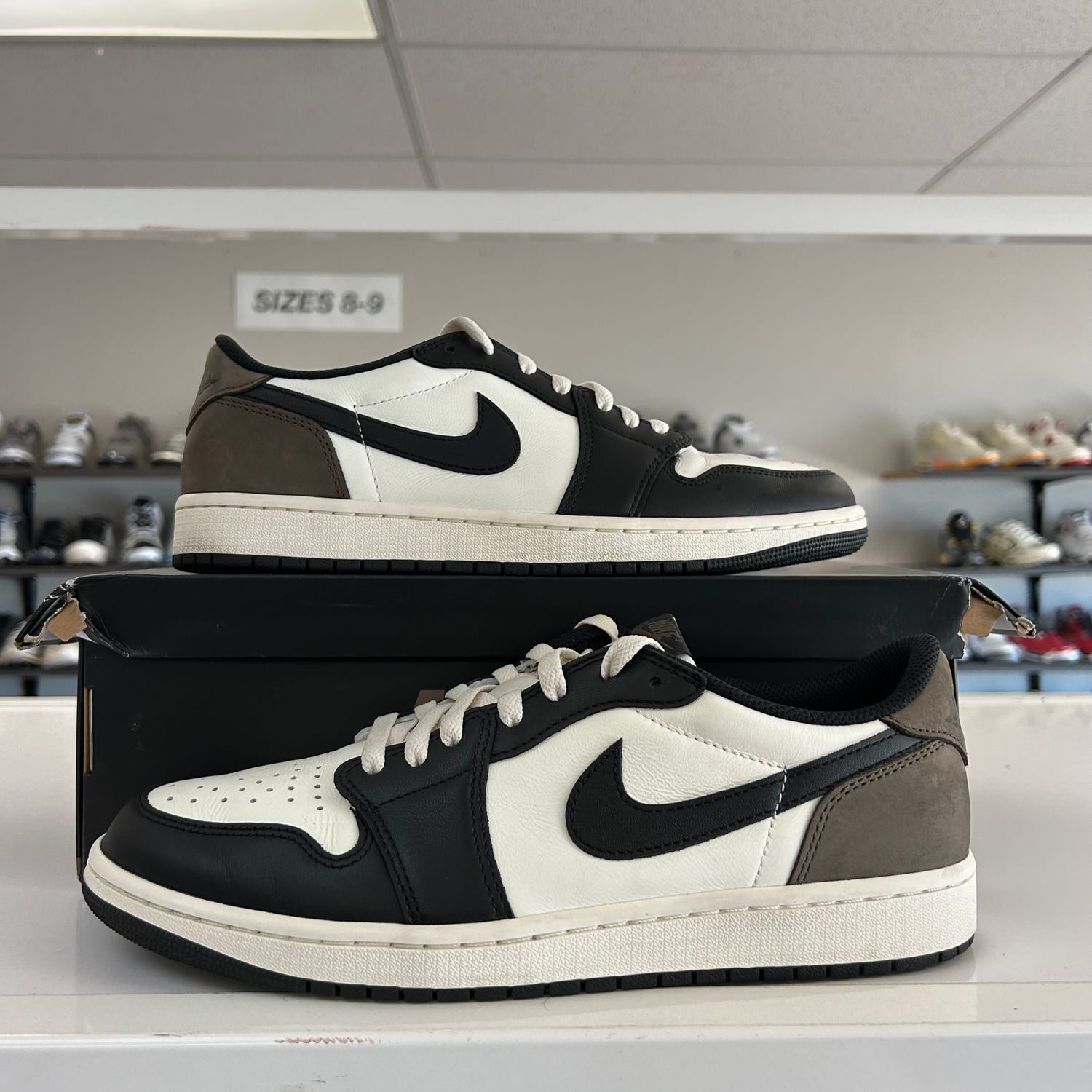 PO3 JORDAN 1 RETRO LOW OG MOCHA (SX) SIZE 10.5