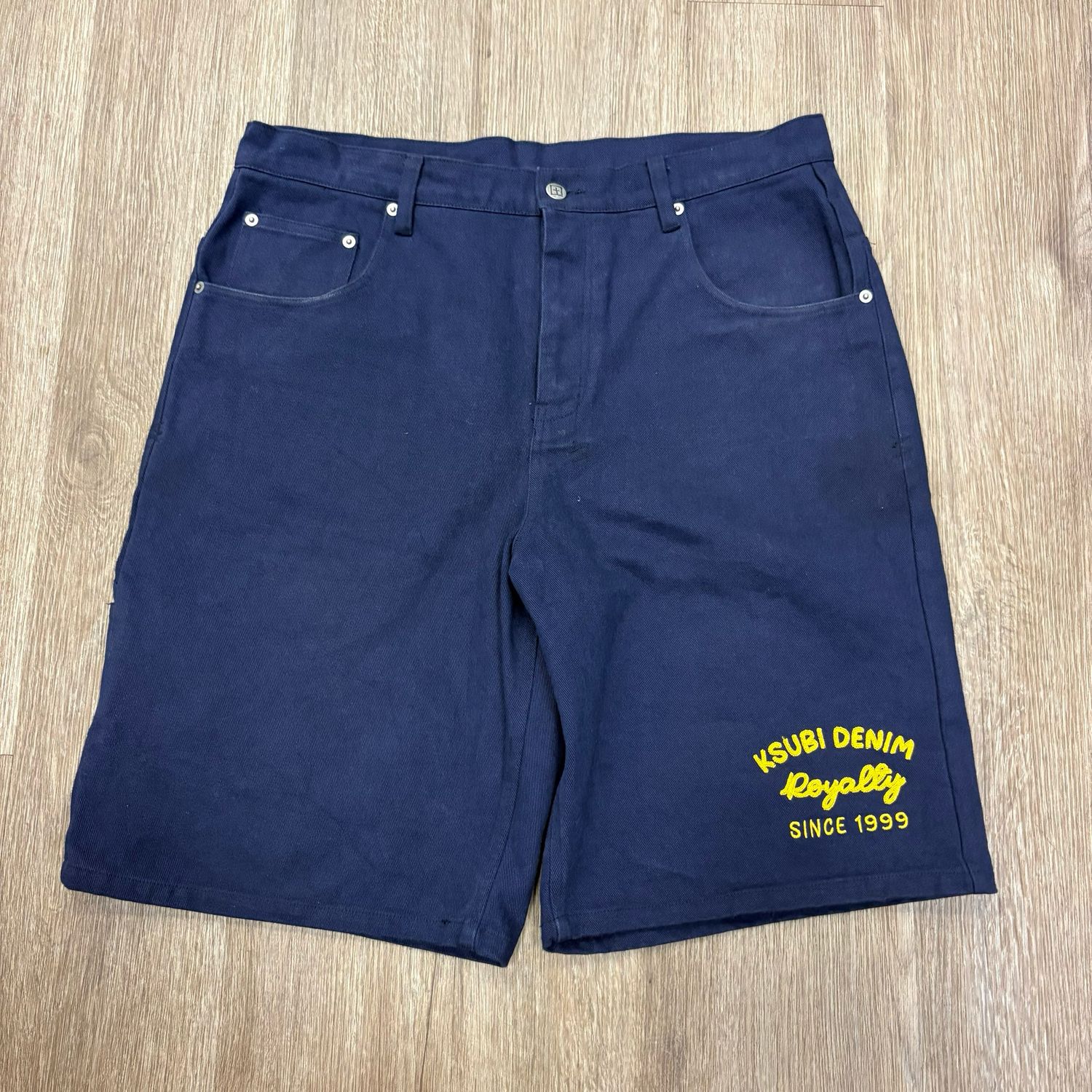 PO KSUBI DENIM MAXX SHORT MECHANIK INK BLUE SIZE 33