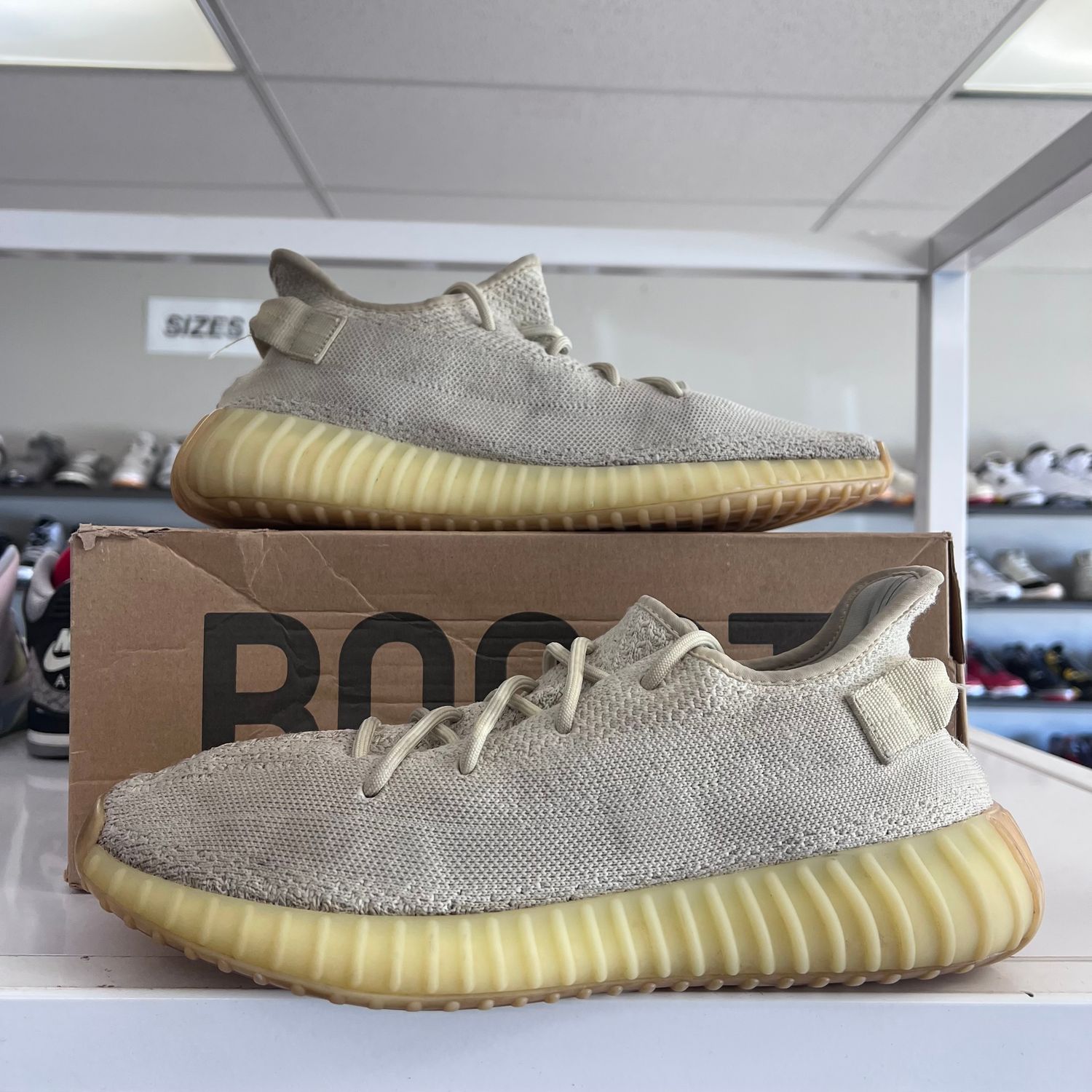 PO ADIDAS YEEZY BOOST 350 V2 BUTTER (SX) SIZE 10.5