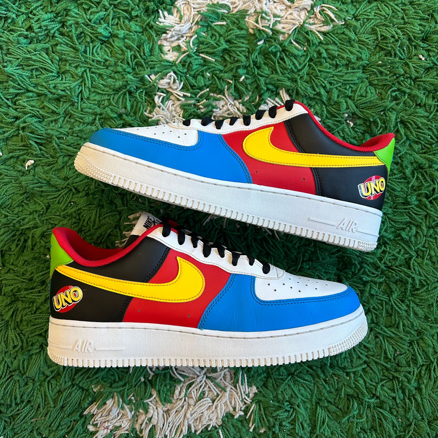 PO NB NIKE AIR FORCE 1 LOW '07 QS UNO (SX) SIZE 11