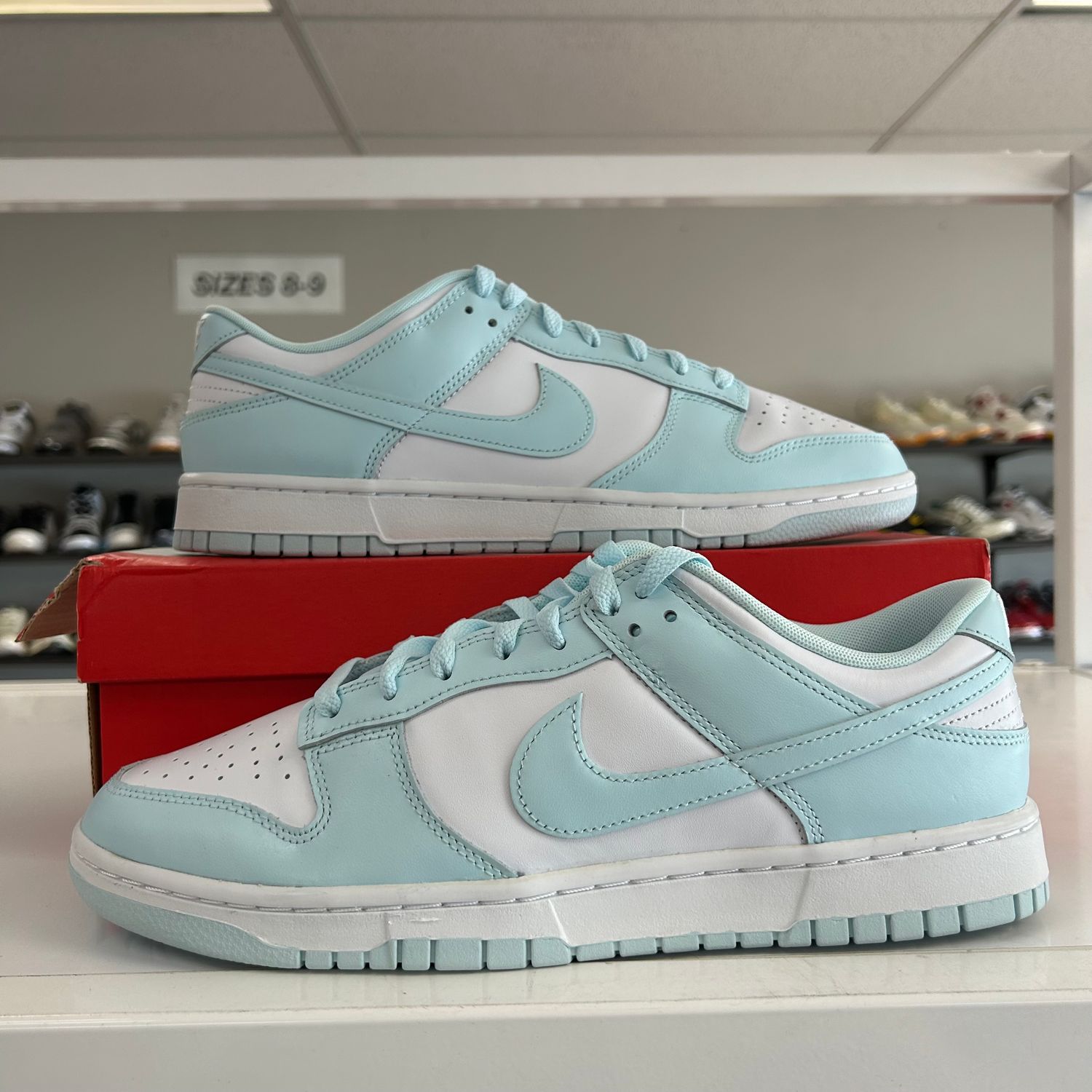 PO NIKE DUNK LOW GLACIER BLUE (SX) SIZE 12