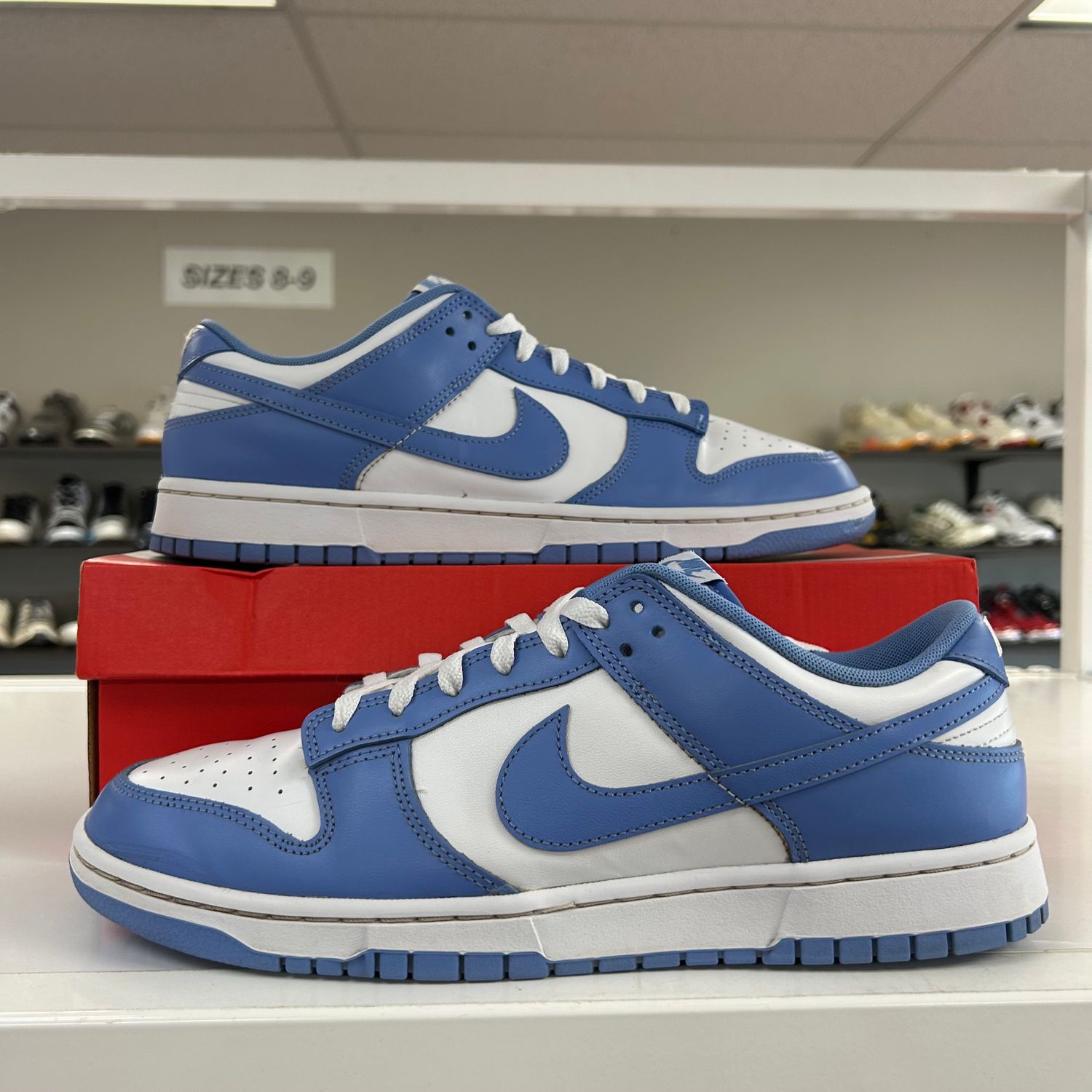 PO NIKE DUNK LOW POLAR BLUE (SX) SIZE 12