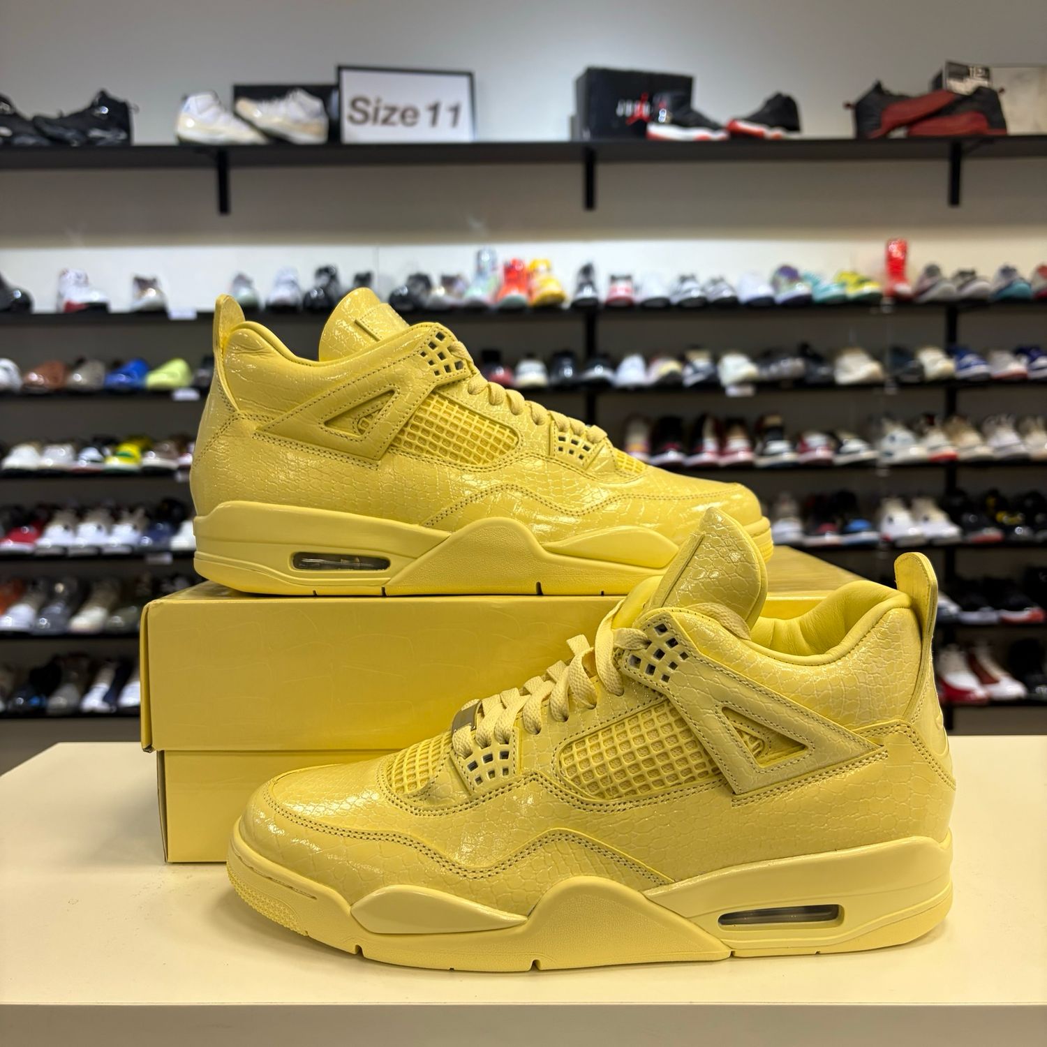 NEW AIR JORDAN 4 J BALVIN LEMONADE