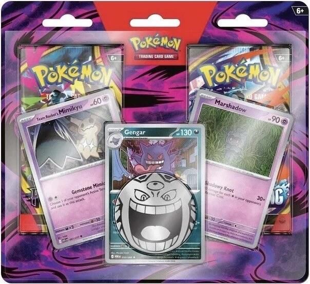NEW POKEMON ENHANCED 2 PACK BLISTER (GENGAR)