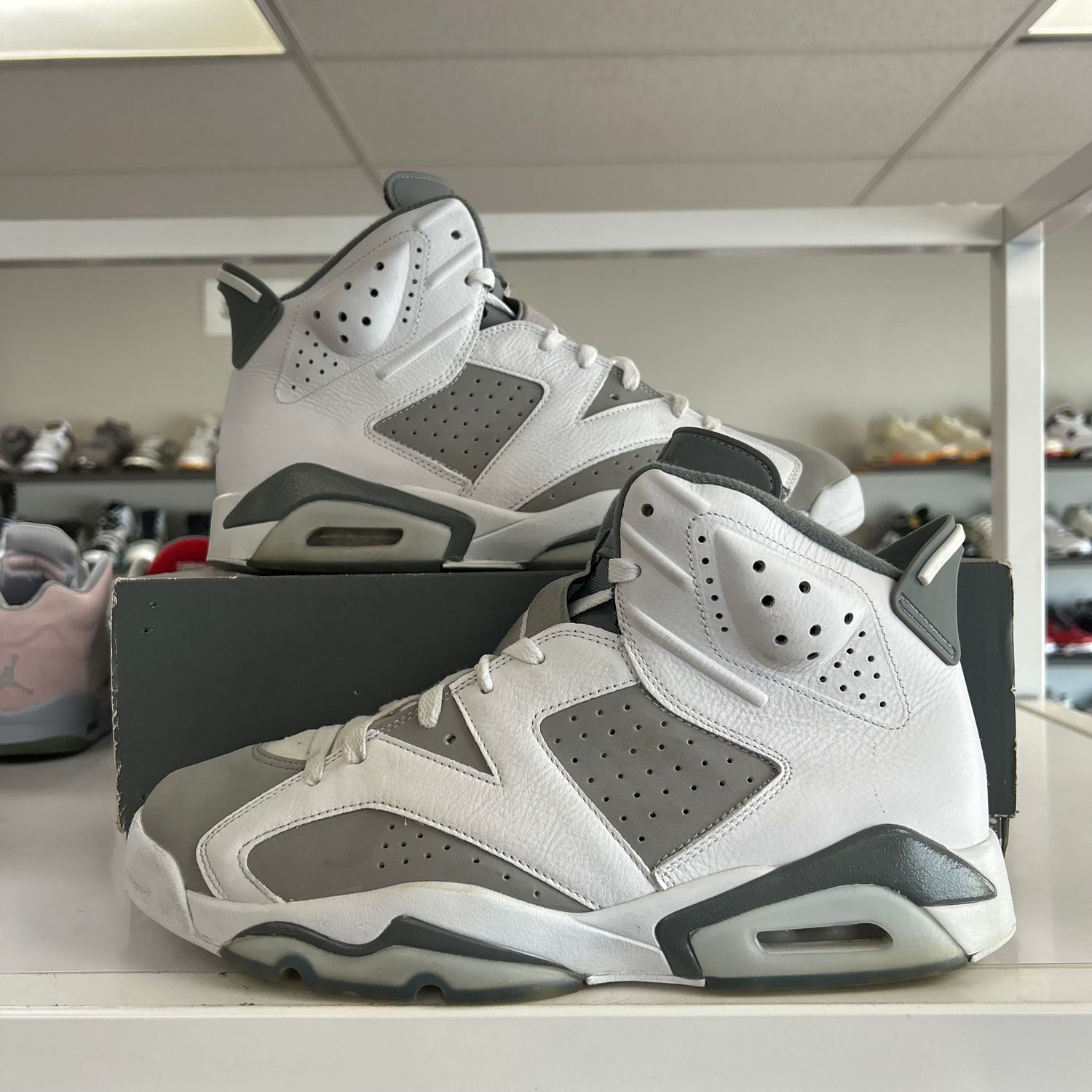 PO JORDAN 6 RETRO COOL GREY (SX) SIZE 12