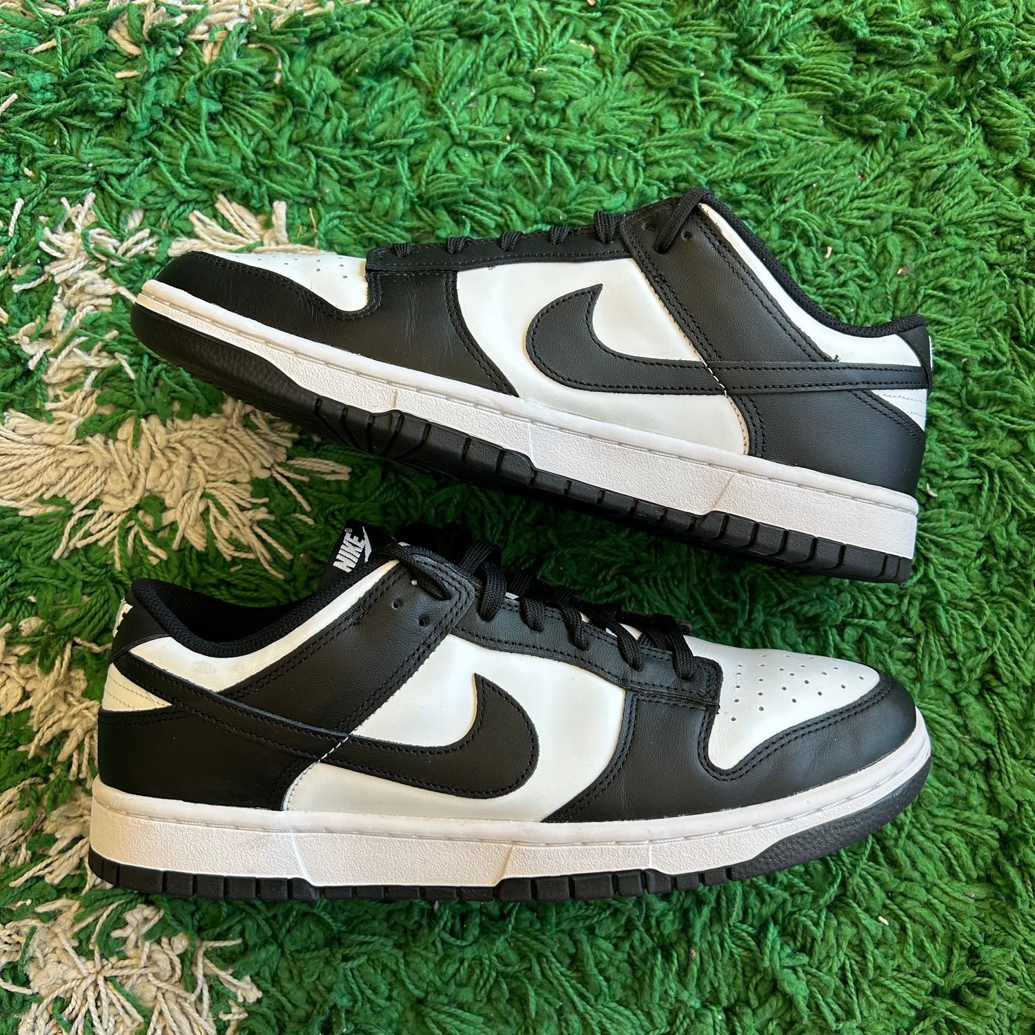 PO NB NIKE DUNK LOW RETRO WHITE BLACK PANDA (SX) SIZE 12