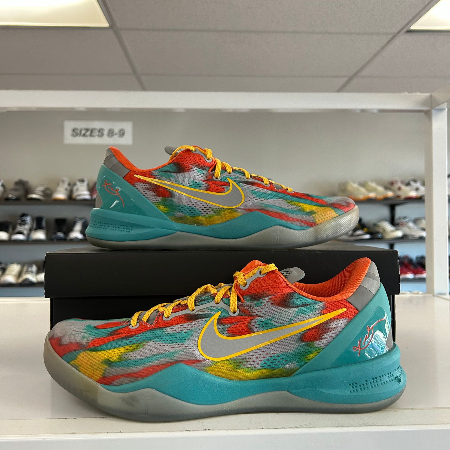 PO2 NIKE KOBE 8 PROTRO VENICE BEACH (2024) (SX) SIZE 10.5