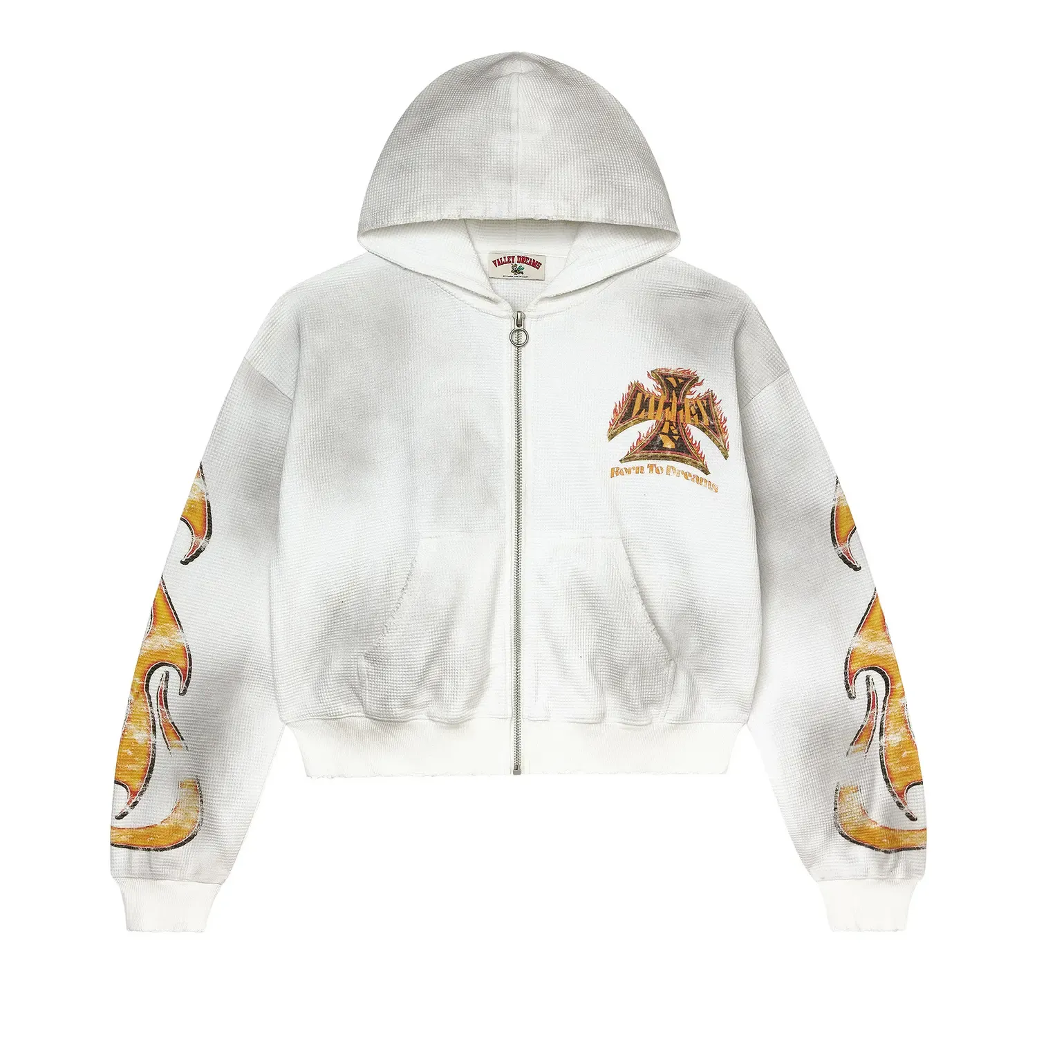 NEW VALE REBORN WAFFLE ZIP UP