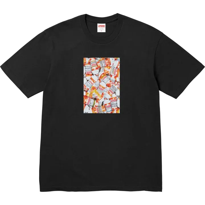 NEW SUPREME PILLS TEE BLACK