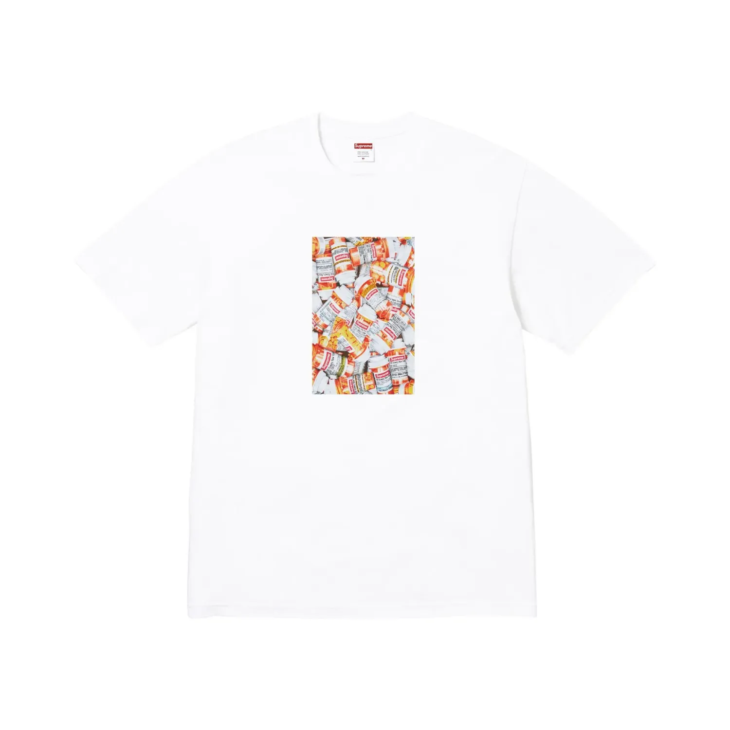 NEW SUPREME PILLS TEE WHITE