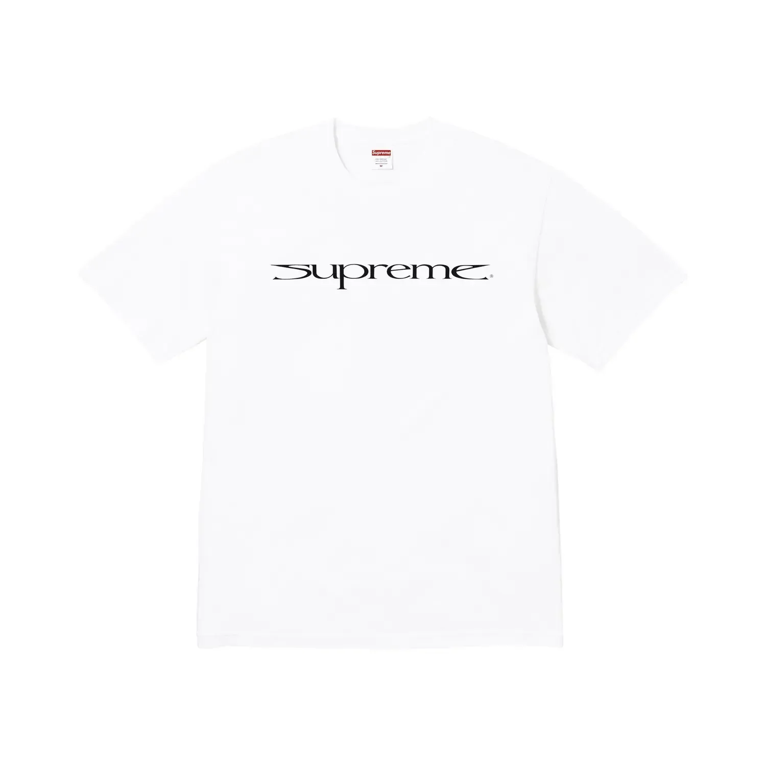 NEW SUPREME SHARP LOGO TEE WHITE