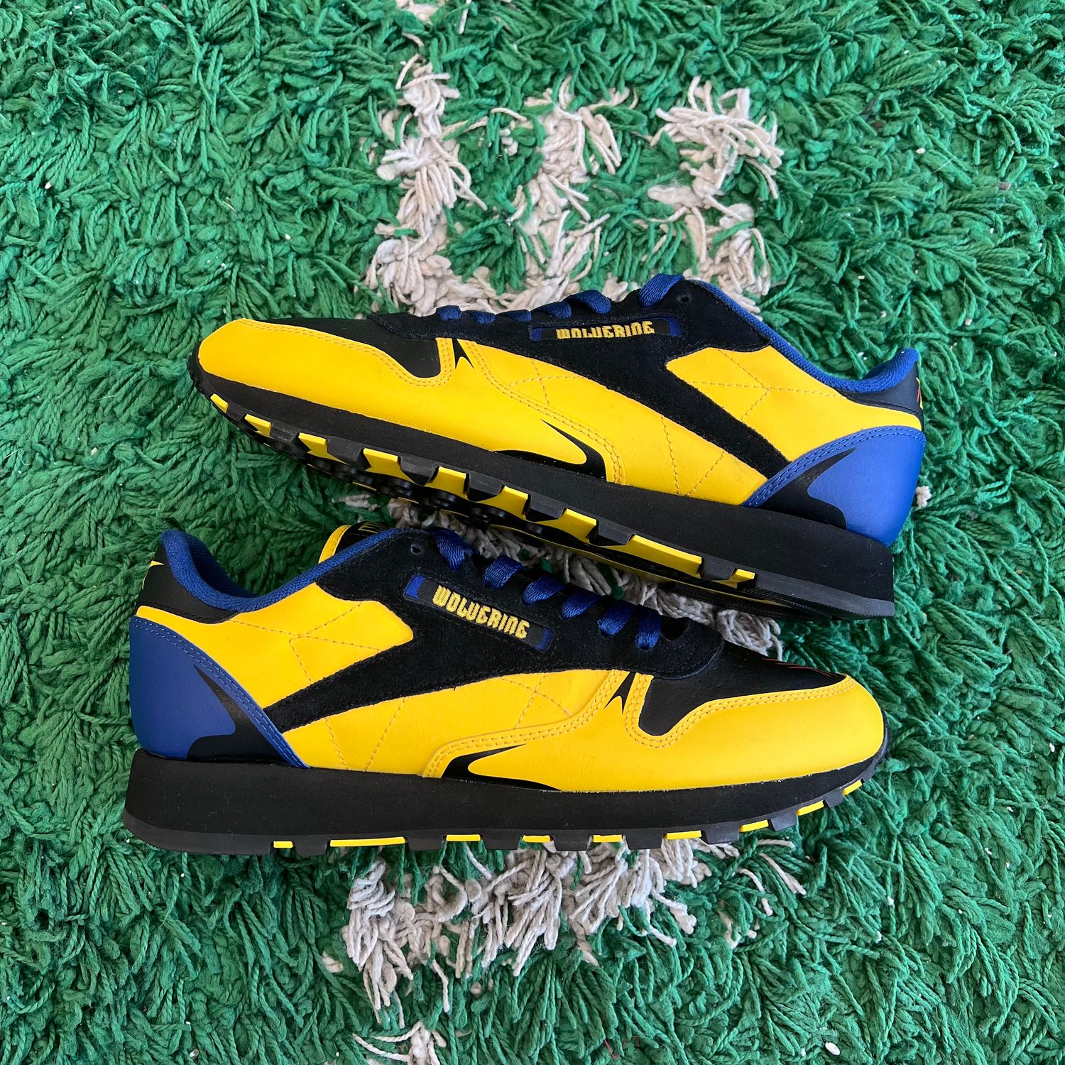 PO NB REEBOK CLASSIC LEATHER MARVEL X-MEN WOLVERINE (SX) SIZE 9