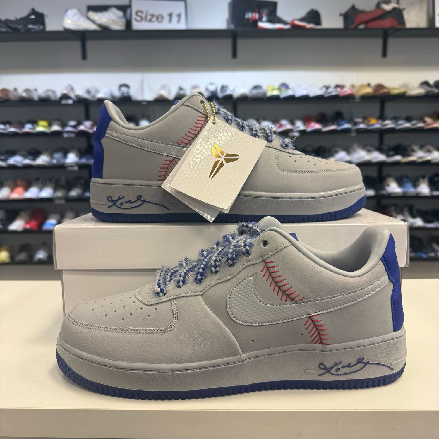NEW NIKE AIR FORCE 1 LOW PROTRO KOBE DODGERS