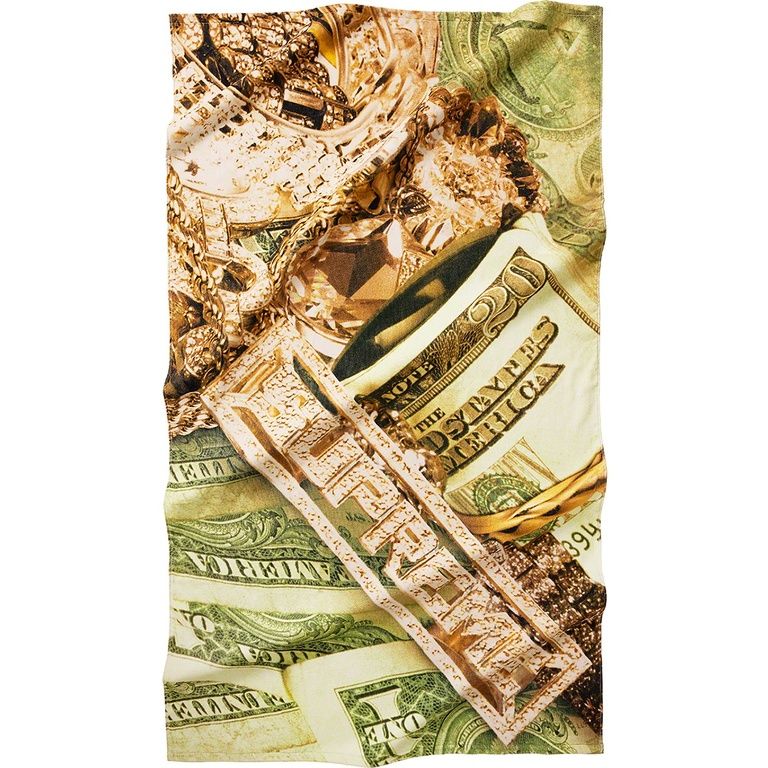 NEW SUPREME BLING TOWEL GREEN (SS20)