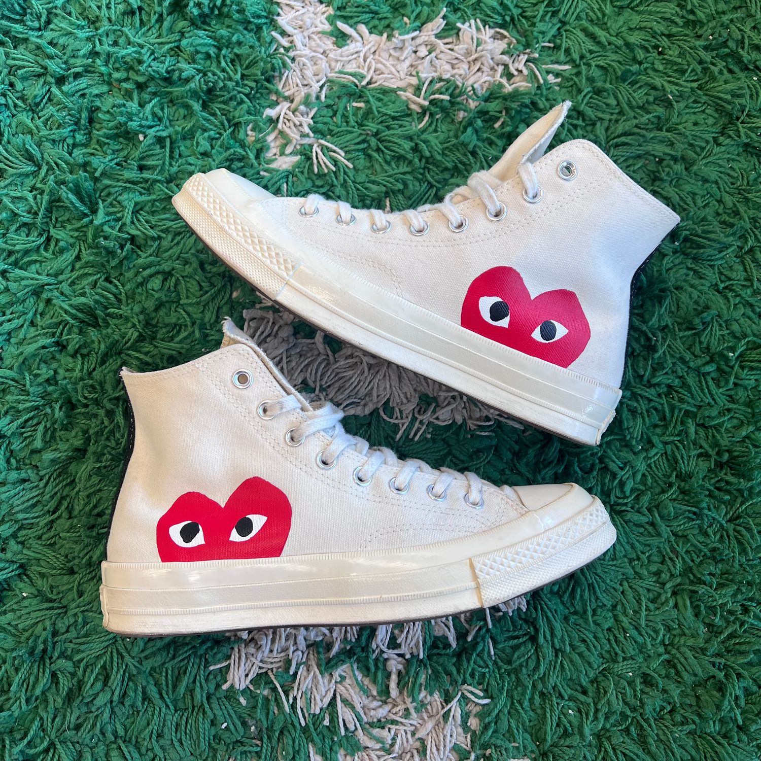 PO NB COMME DES GARCONS PLAY X CONVERSE CHUCK 70 (SX) SIZE 8