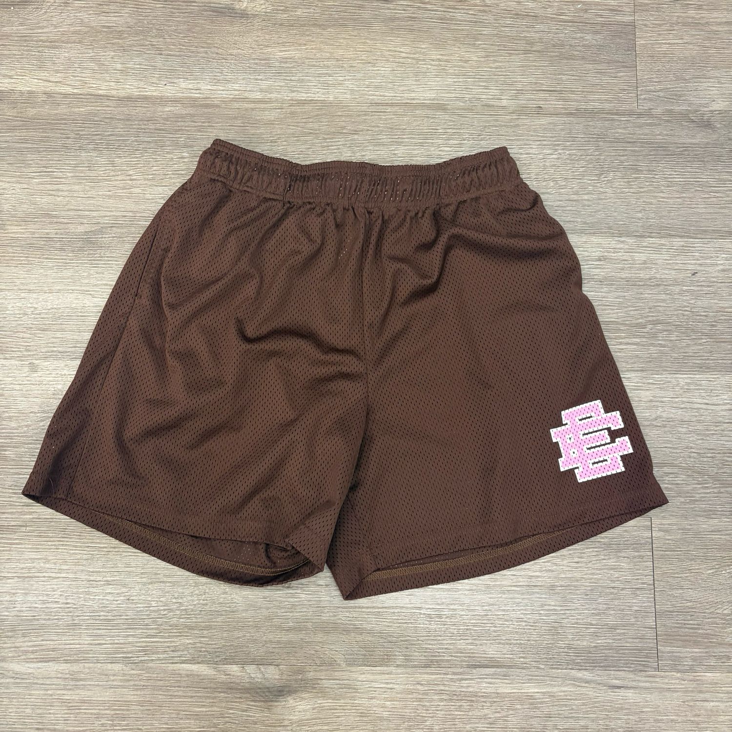 PO ERIC EMANUEL BASIC SHORT BROWN/PINK SIZE 2XL
