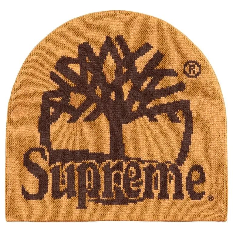 NEW SUPREME TIMBERLAND BEANIE WHEAT