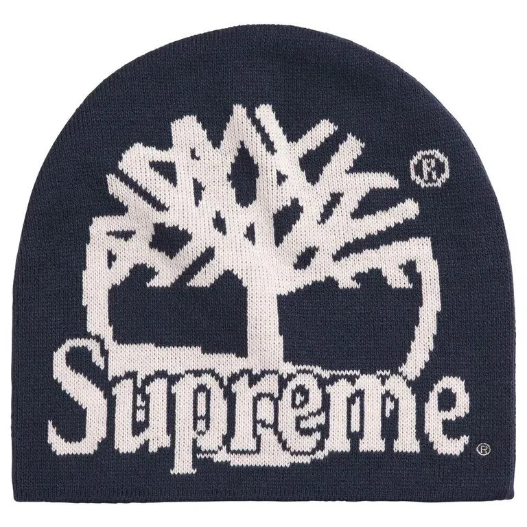 NEW SUPREME TIMBERLAND BEANIE NAVY