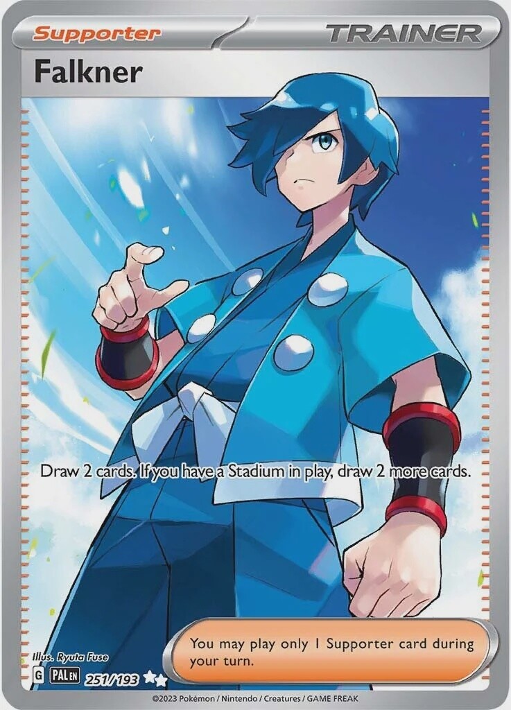 Falkner - Ultra Rare - Paldea Evolved - 251