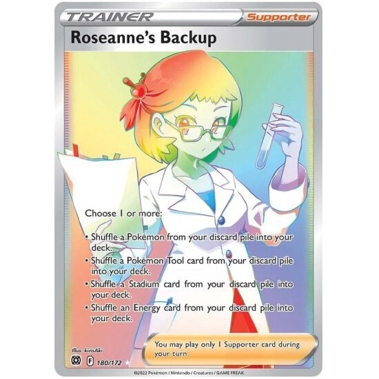 Roseanne&#39;s Backup - Secret Rare - Brilliant Stars - 180