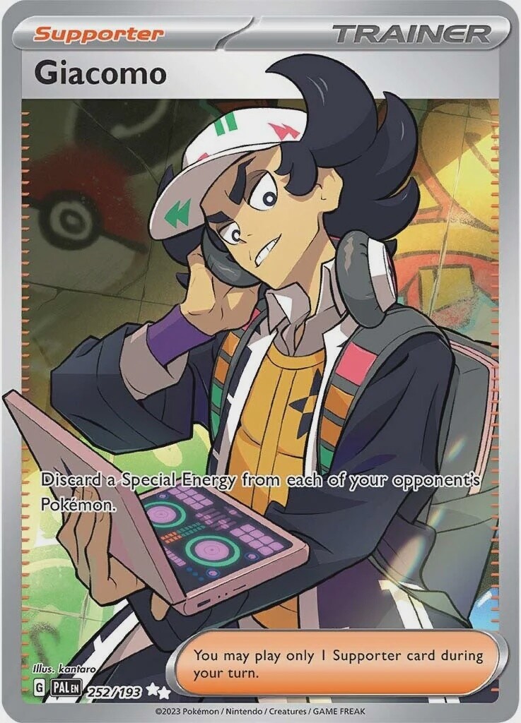 Giacomo - Ultra Rare - Paldea Evolved - 252