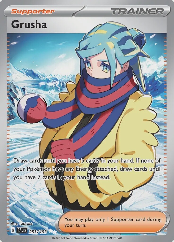 Grusha - Ultra Rare - Paldea Evolved - 253