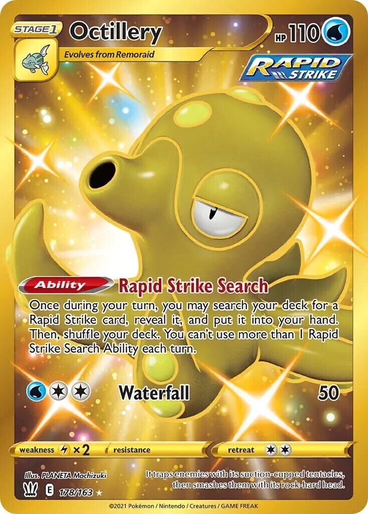 Octillery - Secret Rare - Battle Styles - 178