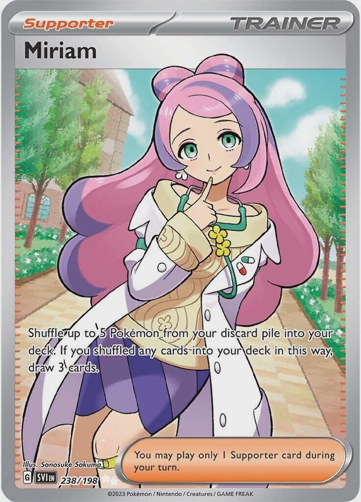 Miriam - Ultra Rare - Scarlet &amp; Violet - 238