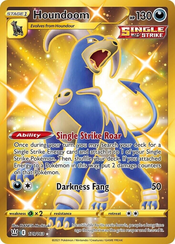 Houndoom - Secret Rare - Battle Styles - 179