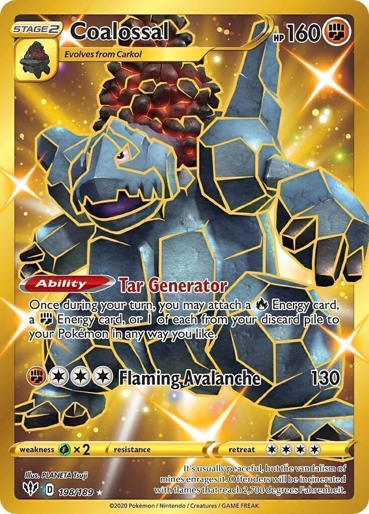 Coalossal - Secret Rare - Darkness Ablaze - 198