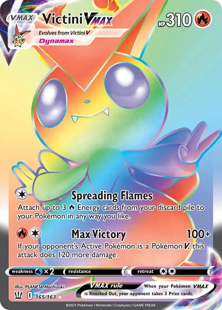 Victini VMAX - Secret Rare - Battle Styles - 165