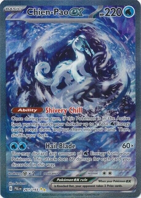 Chien-Pao ex - Special Illustration Rare - Paldea Evolved - 261