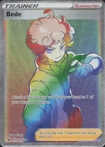 Bede - Secret Rare - Sword &amp; Shield - 207
