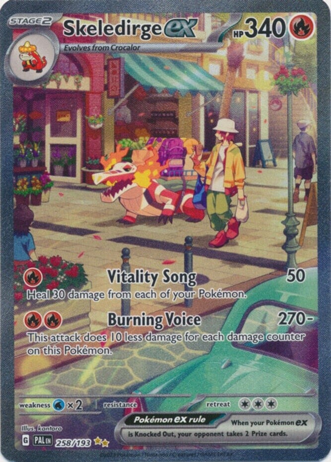 Skeledirge ex - Special Illustration Rare - Paldea Evolved - 258