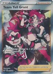 Team Yell Grunt - Ultra Rare - Sword &amp; Shield - 202