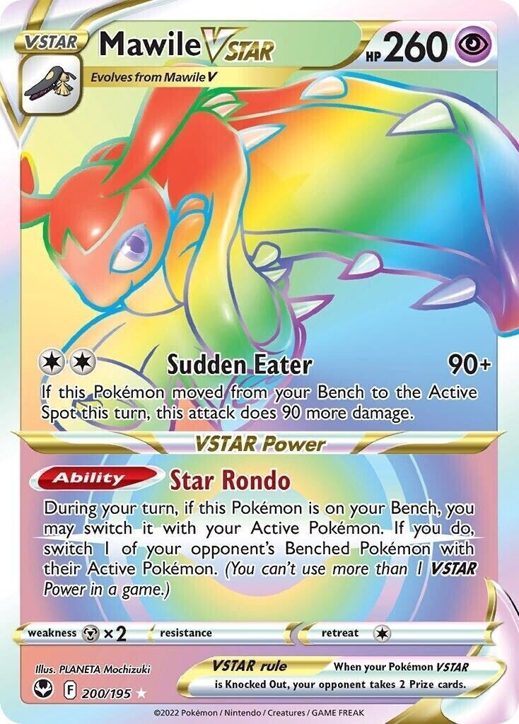Mawile VSTAR - Secret Rare - Silver Tempest - 200