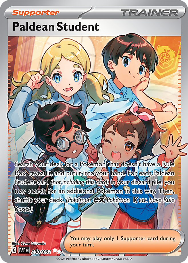 Paldean Student - Ultra Rare - Paldean Fates - 230