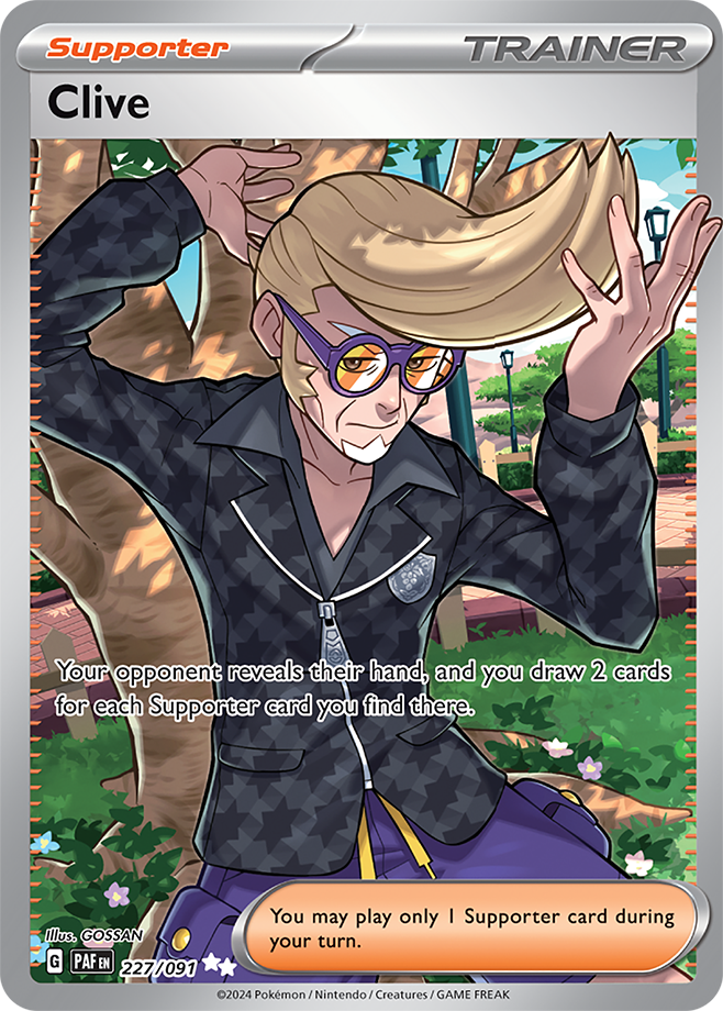 Clive - Ultra Rare - Paldean Fates - 227