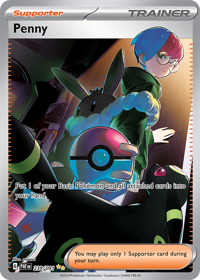 Penny - Special Illustration Rare - Paldean Fates - 239