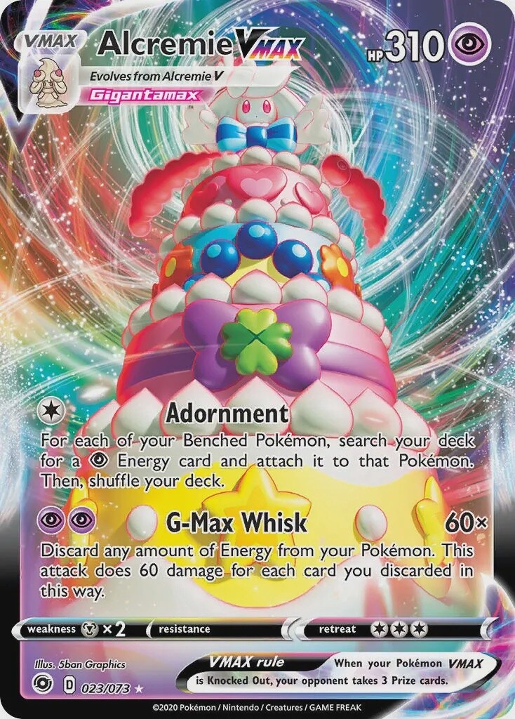 Alcremie VMAX - Ultra Rare - Champion’s Path - 23