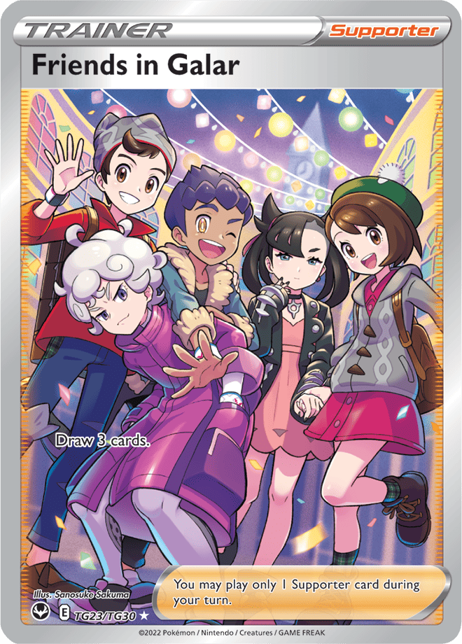 Friends in Galar - Ultra Rare - Silver Tempest - TG23