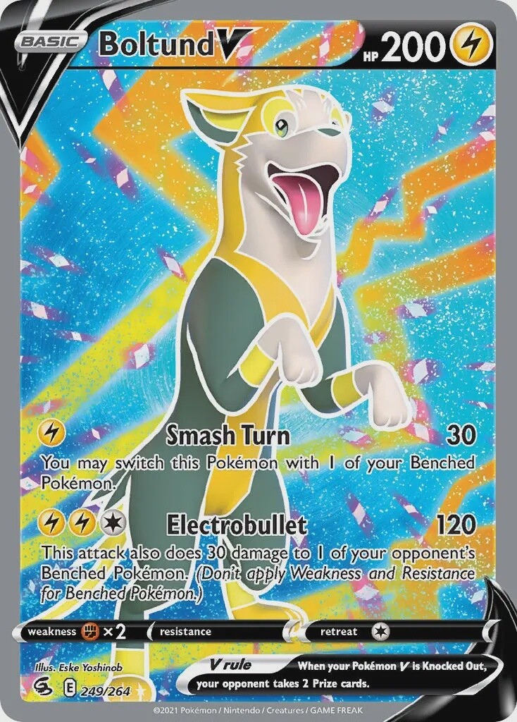Boltund V - Ultra Rare - Fusion Strike - 249