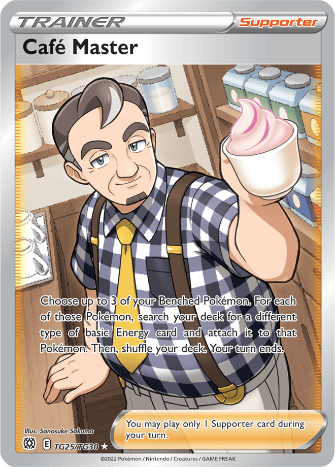 Café Master - Ultra Rare - Brilliant Stars - TG25