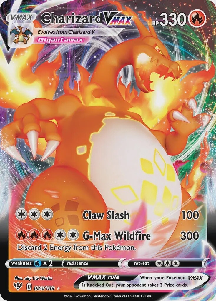 Charizard VMAX - Ultra Rare - Darkness Ablaze - 20